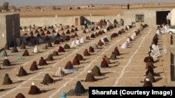 Taliban members participate in an exam in the southern province of Uruzgan. (file photo) 
