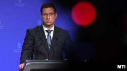 Gergely Gulyas, chief of staff for Hungarian Prime Minister Viktor Orban. (file photo)