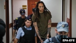 In August, Griner was sentenced to nine years in prison on drugs charges following her arrest at a Moscow airport in February with vape cartridges containing cannabis oil in her luggage.