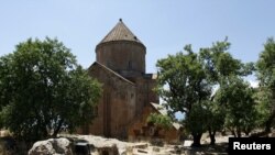 The Armenian church was built in the 10th century