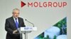 Zsolt Hernadi, CEO of Hungarian oil and gas company MOL (file photo)