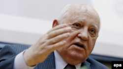 Former Soviet leader Mikhail Gorbachev 