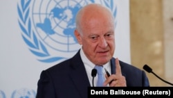 UN Syria envoy Staffan de Mistura