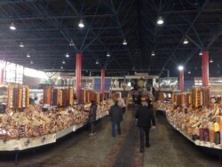 Traders at the GUM market in Yerevan are not very concerned -- so far.