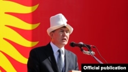 Kyrgyz President Almazbek Atambaev