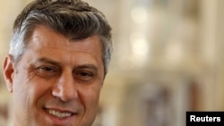 Kosovo's Prime Minister Hashim Thaci