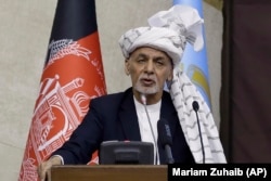 Afghan President Ashraf Ghani (file photo)