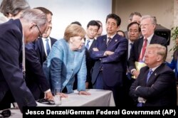 U.S. President Donald Trump seemed to be at odds with other world leaders at the latest G7 summit.