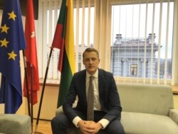 Lithuanian Energy Minister Zygimantas Vaiciunas calls the Belarusian nuclear power plant "a threat to our national security, public health, and environment."