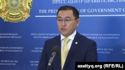 Kazakh Foreign Ministry spokesman Aibek Smadiyarov 