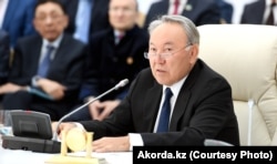 Kazakh President Nursultan Nazarbaev (file photo)