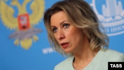 Russian Foreign Ministry spokeswoman Maria Zakharova said the findings show the probe was "biased and politically motivated." (file photo)