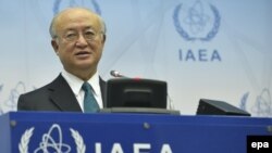 International Atomic Energy Agency (IAEA) Director-General Yukiya Amano following the signing of the Iran nuclear deal in Vienna on July 14.