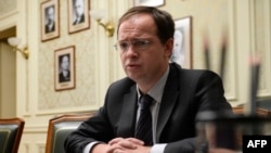 Russian Culture Minister Vladimir Medinsky (file photo)