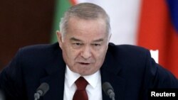 The announcement of Uzbek President Islam Karimov's death was a long drawn-out affair, which caused headaches for many news editors. (file photo)