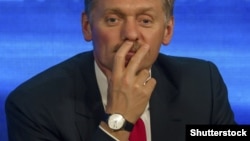 Dmitry Peskov, Russia's presidential spokesman.